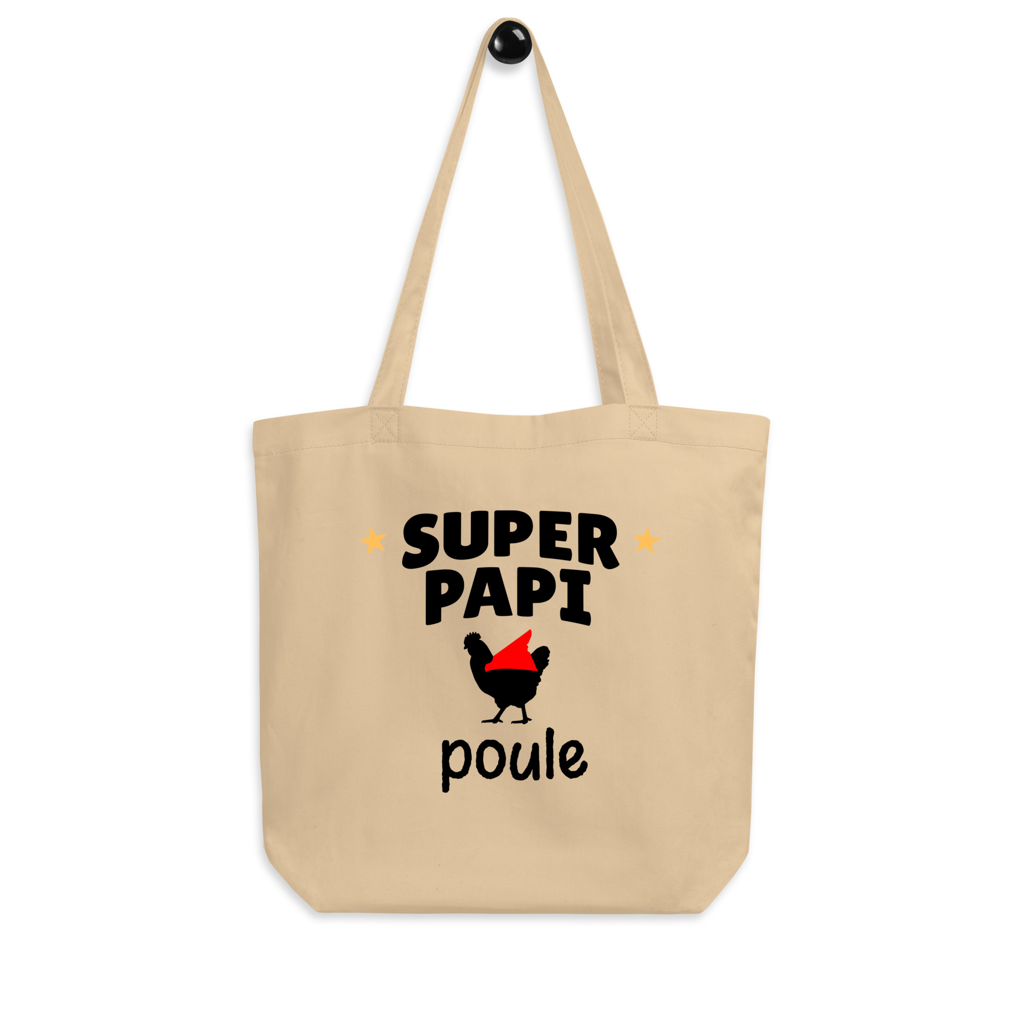 Tote Bag Bio Super papi poule