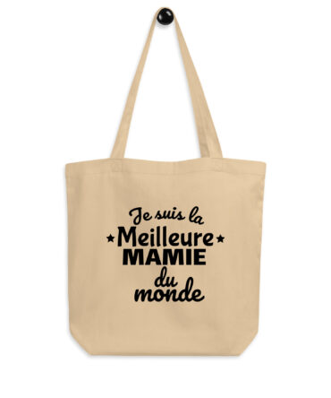 Tote Bag Bio Je suis la meilleure mamie du monde