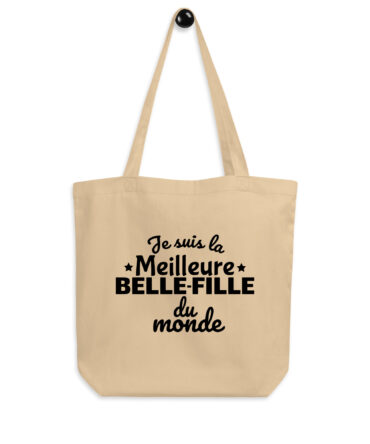 Tote Bag Bio Je suis la meilleure belle-fille du monde
