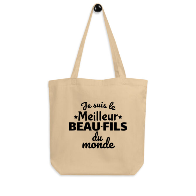 Tote Bag Bio Je suis le meilleur beau-fils du monde