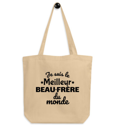Tote Bag Bio Je suis le meilleur beau-frère du monde