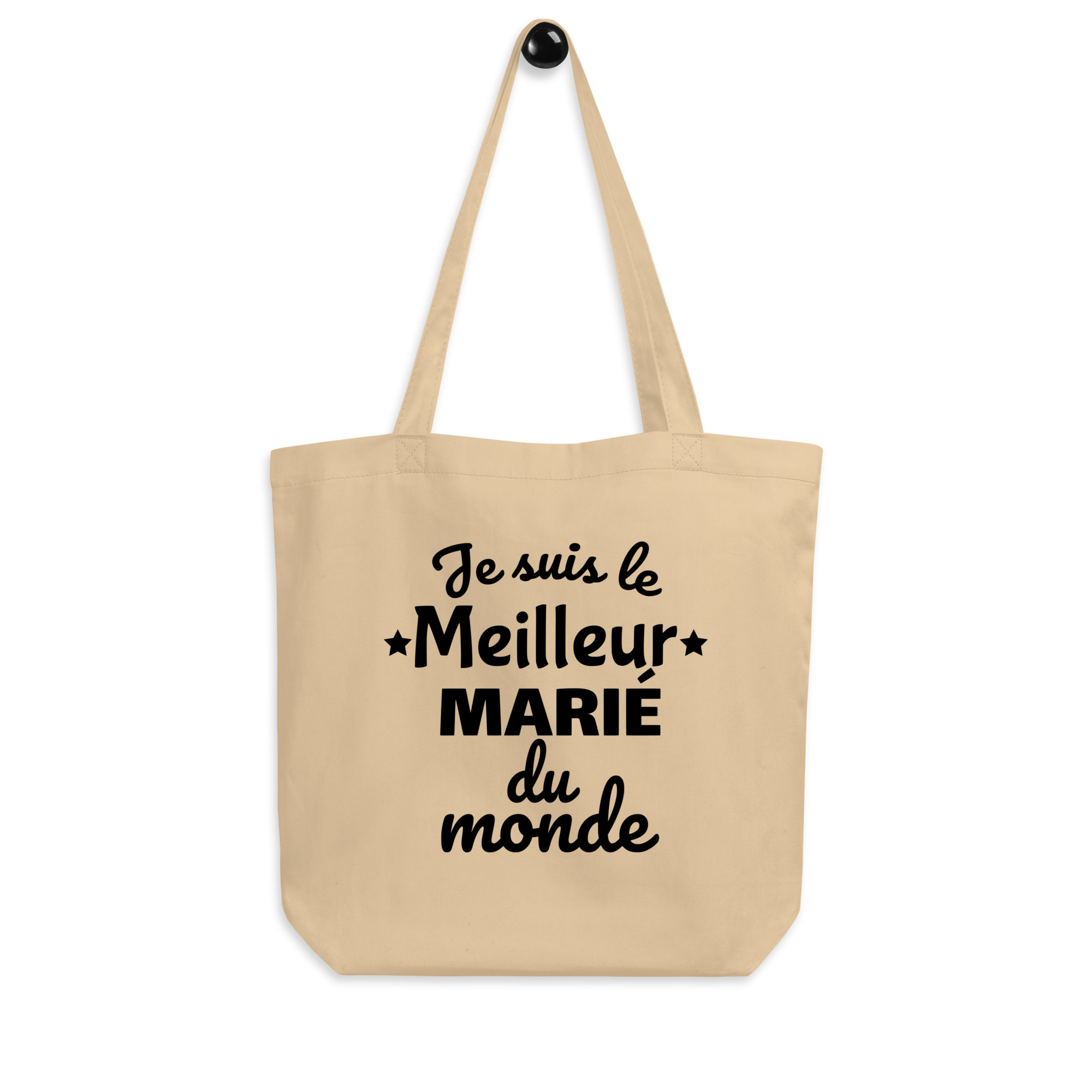 Tote Bag Bio Je suis le meilleur marié du monde