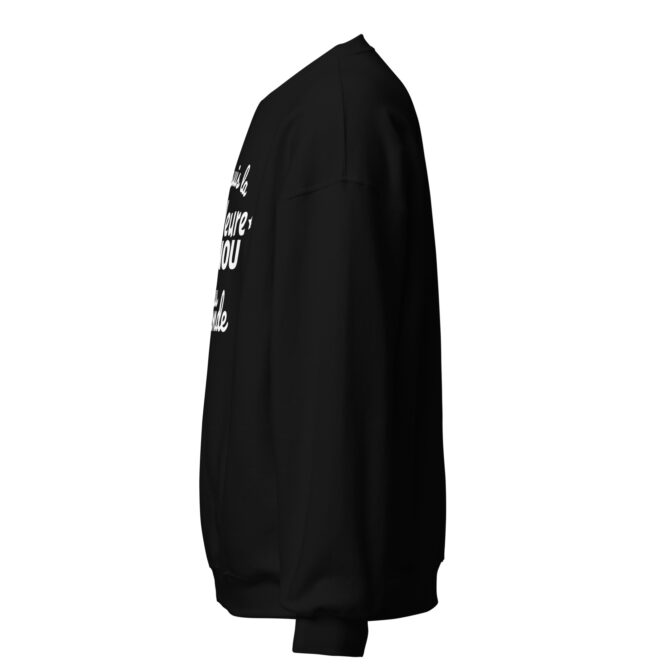 Sweat Unisexe à Col Rond Je suis la meilleure nanou du monde