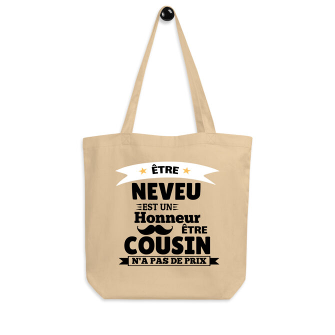 Tote Bag Bio Être neveu est un honneur être cousin n’a pas de prix